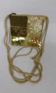Crossbody tasje met pailletten motief
