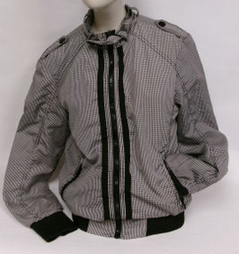 Geruit vest Livex