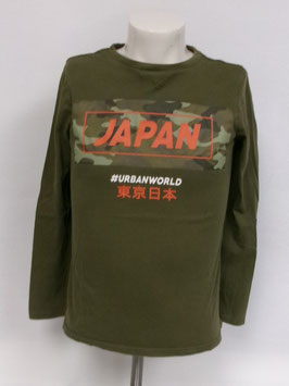 T-shirt met print-Japan