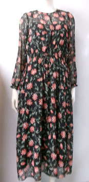Jurk met bloemenprint Zara