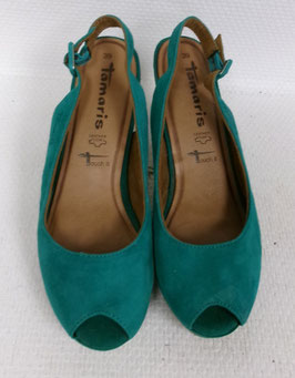 Leren sandalen Tamaris