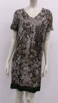Jersey jurk luipaardprint PTC