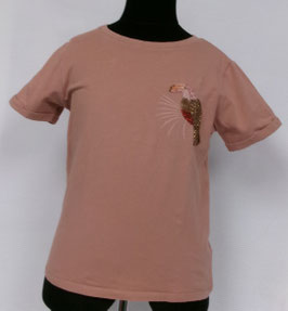 T-shirt met vogelprint Milla-Star