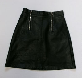 Rok leder look Zara Basic