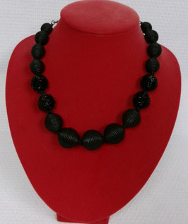 Kralenketting (zwart)