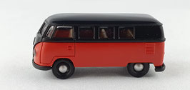 Brekina 154 VW T1 schwarz/feuerrot (Bre154)