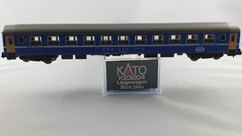 Kato K23204 SBB Liegewagen 2. Kl. blau mit Beleuchtung OVP (E3121)