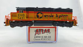 Atlas 49413 C&O EMD SD 35 OVP Diesel (DL100)
