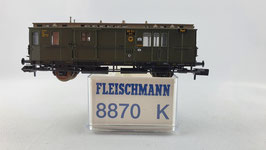 Fleischmann 8870 K DRG Post- / Gepäckwagen mit Speichenräder RARITÄT OVP (DP122)
