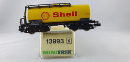 Minitrix 13993 DB Kesselwagen "Shell" 4-achsig OVP (DG281)