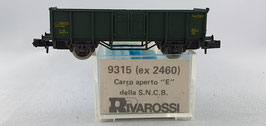 Rivarossi 9315 SNCB offener Güterwagen OVP (DG741)