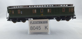 Fleischmann 8045 DBP Bahnpostwagen mit Brhs OVP (CWP25)