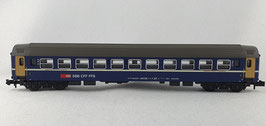 Minitrix 13361 SBB Liegewagen 2. Kl. blau (DP450)