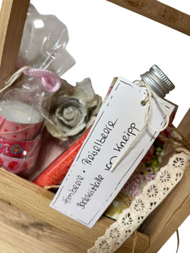 Wellness Holzkistli zum verschenken (CK4)