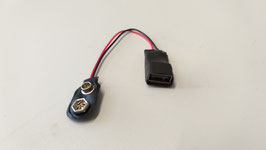 Adapter: 9V-Block Battery to USB