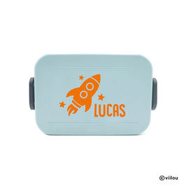 Kinder Lunchbox Sticker RAKETE