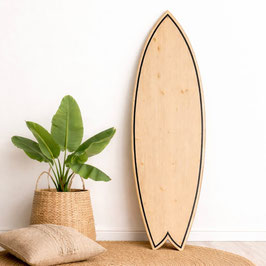 Frame Deko Surfboard (ideal als Gästebuch oder Geschenk)