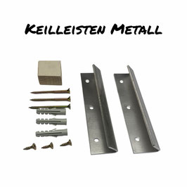 Wandhalterung - Keilleisten aus Metall