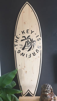Deko Surfboard The Key Is Surfing