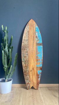 Limited Deko Surfboard recyceltes Tropenholz Bali Style