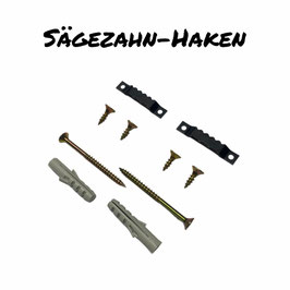 Wandhalterung - Sägezahn Haken