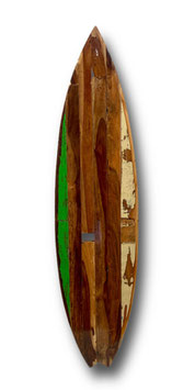 Limited Deko Surfboard Endless Summer Vintage Altholz