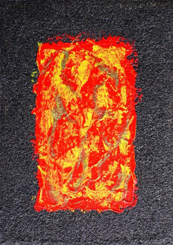 Sparkles 4b, Gemälde auf Leinwand, 13 x 18 cm