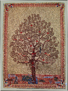 Gobelin Art.1704 Klimt "Lebensbaum/Tree" gold