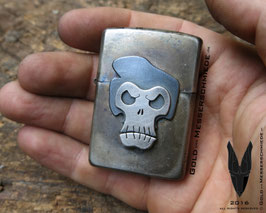 Lighter Rockabilly Skull