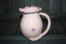 Pichet design rose et violet