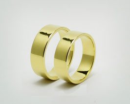 585er Gold / Partnerringe / Trauringe "Oro"