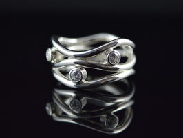 Silber-Ring "Gotas"