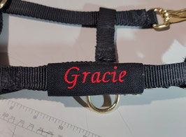 Halter Name Wrap