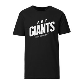 ART GIANTS T-Shirt schwarz mit Jersey-Logo