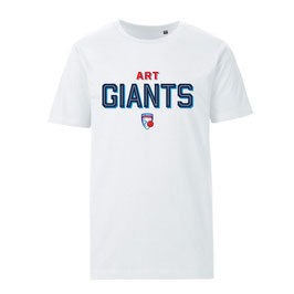 ART GIANTS T-Shirt weiß mit Shadow-Logo