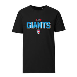 ART GIANTS T-Shirt schwarz mit Shadow-Logo