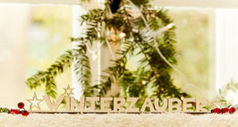 Dekoaufsteller "Winterzauber"