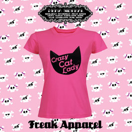 Camiseta Crazy Cat Lady