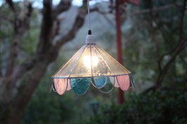 Ornithogalum - glass lamp