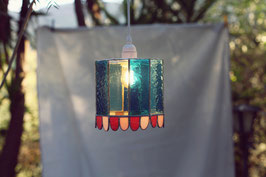 Petunia hybrida - glass lamp