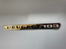 DÉCOR DROIT 103 PEUGEOT OR