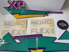 Pochette de 10 autocollants de moto XP