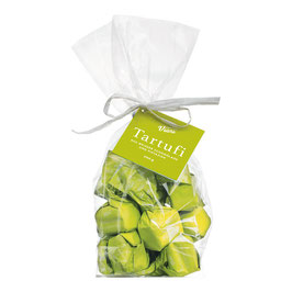 Tartufi dolci al pistacchio - helle Trüffelpralinen mit Pistazien, 200 g