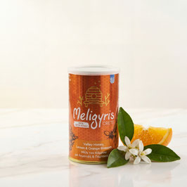450 g Talblütenhonig (Zitronen- & Orangenblüten) – Meligyris Kreta