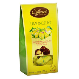 Caffarel Limoncello-Pralinen mit Zartbitterschokolade – 120 g Geschenkpackung