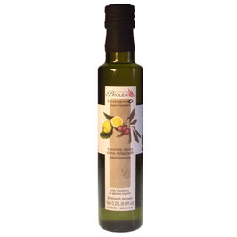 BIOLEA Olivenöl mit Limone steingemahlen und kaltgepresst, Kolymbari-Kreta, 250ml Flasche