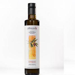 BIOLEA BIO Olivenöl Extra Nativ Kolymbari Kreta – 500 ml | Steingemahlen & Kaltgepresst