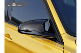 Autotecknic Carbon Austausch-Spiegelkappen V2 für BMW F8X M3 M4 und F87 M2 Competition
