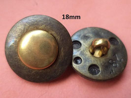 Knöpfe 18mm golden bronze (2839k)