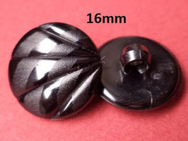 schwarze Knöpfe 16mm (3728k)